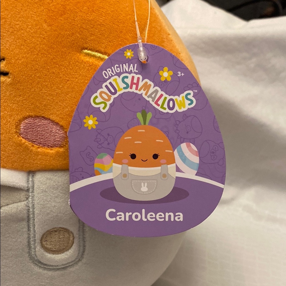 Squishmallows Caroleena Orange Plush - Picture 2 of 3